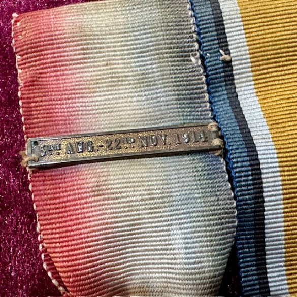 WW1 Mons Star Medal Grouping 2